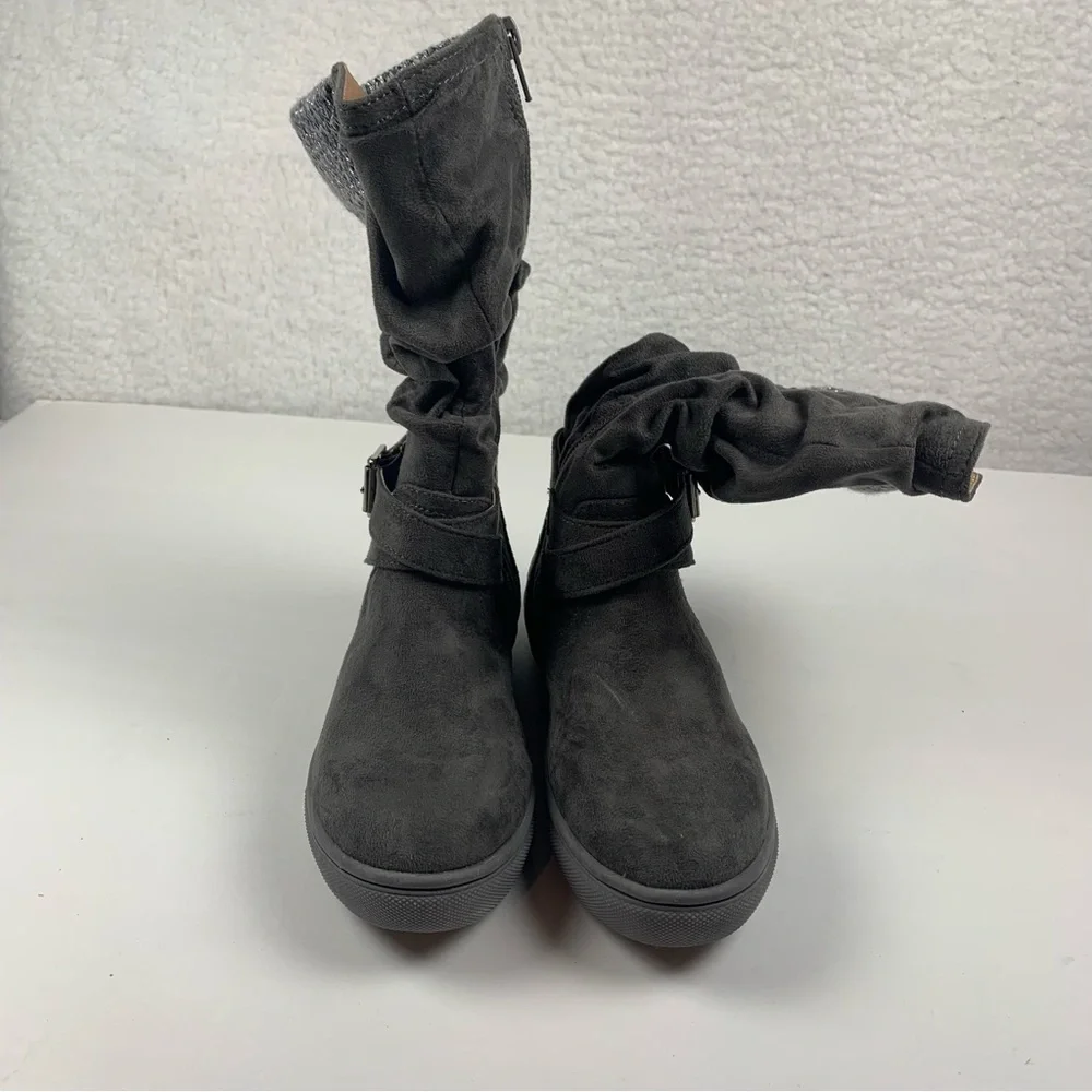 DV by Dolce Vita Girls Styley Fashion‎ Boot Charcoal Gray Size 13 NWOB 7054